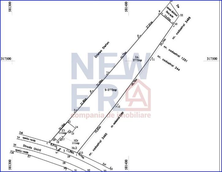 Teren Construcții intravilan de 2896 mp, în Măgurele