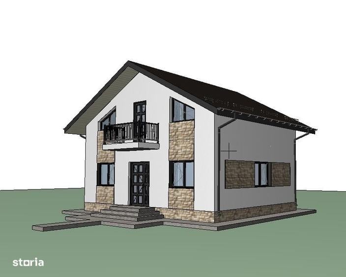 Casă cu 4 camere în Holboca