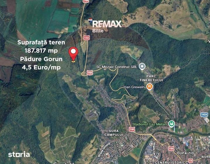 Teren de 187817 mp, în Blăjel