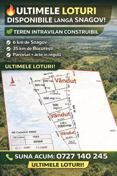Teren intravilan Ilfov - 5