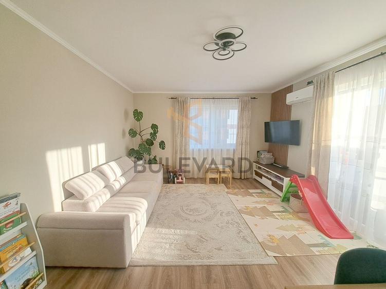 Apartament cu 3 camere decomandat, mobilat în Apahida