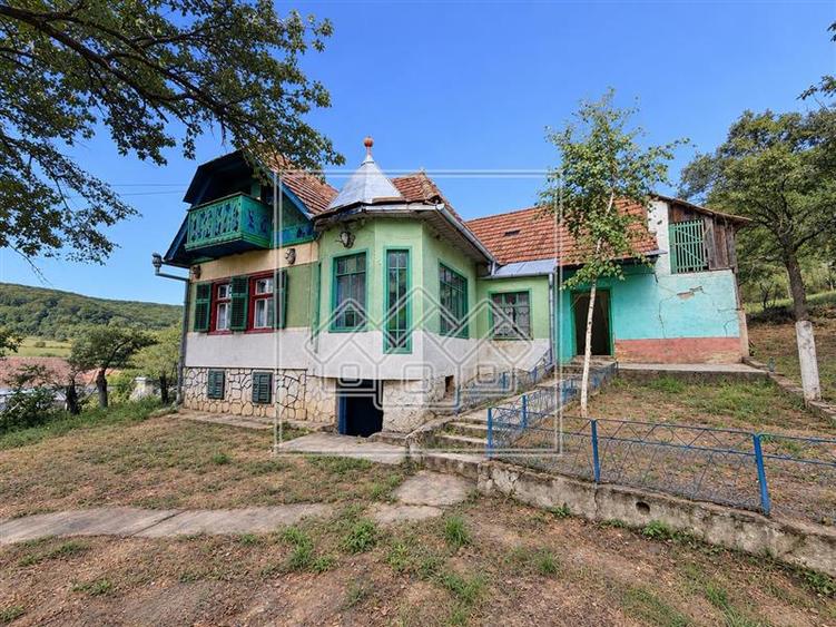 Casă individuală cu 7 camere cu Canalizare în Nou Săsesc