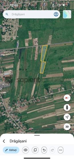 Teren de 9600 mp, în Central