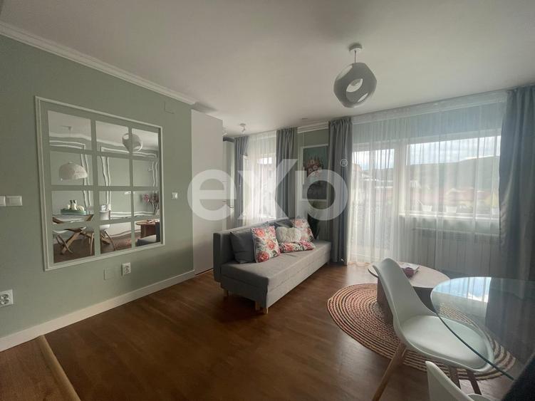 Apartament cu 2 camere semidecomandat, mobilat în Florești