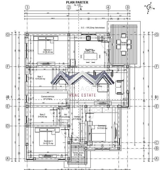 Casa pe parter | Balotesti, langa padure - 8