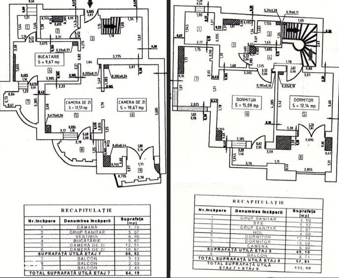 Apartament cu 4 camere în Unirii