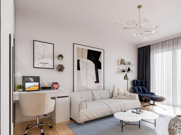 Apartament cu 3 camere semidecomandat în Bulgaria