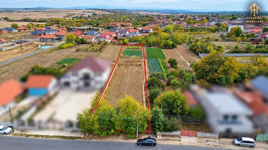 Teren de 2886 mp, în Coșteiu