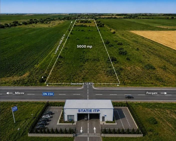 Teren de 10000 mp, în Lămotești