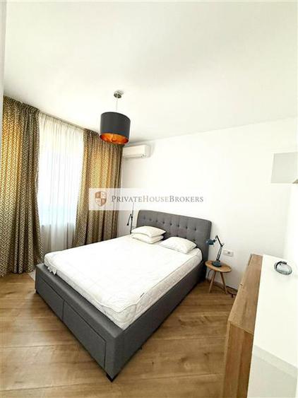 Apartament cu 2 camere semidecomandat, mobilat în Pipera