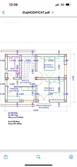 Casă cu 3 camere cu Teren 500 Mp în Letea Veche