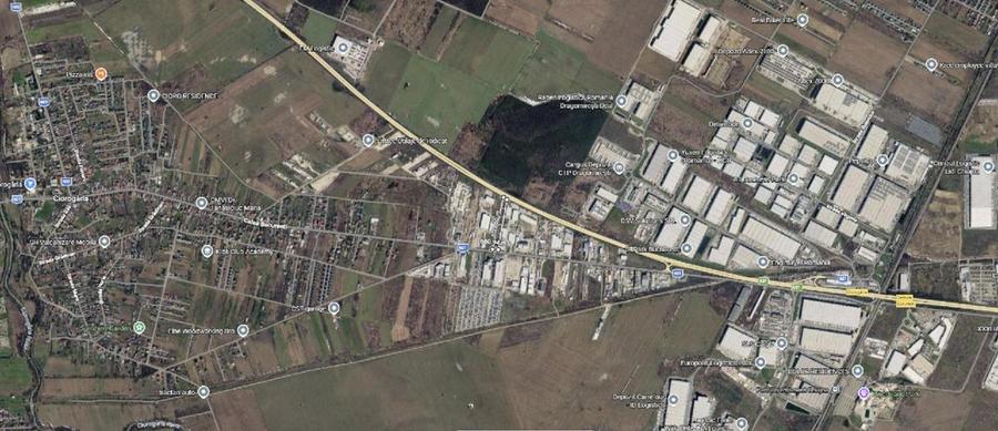 Teren Construcții intravilan de 8746 mp, în Ciorogârla