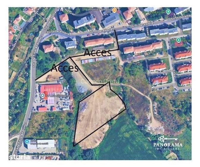 Teren intravilan de 8.000 mp Oportunitate strategica langa centura