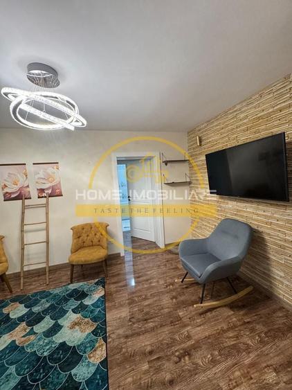 Apartament cu 3 camere decomandat, mobilat în Podu Roș