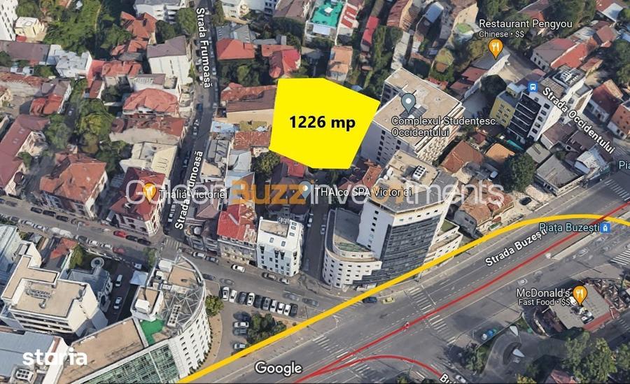 Super Pozitie | Teren Piata Victoriei | 1226 mp | CUT: 2 | POT: 50 % | - 3