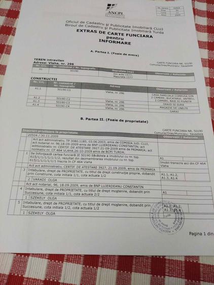 Casă cu 3 camere în Vlaha