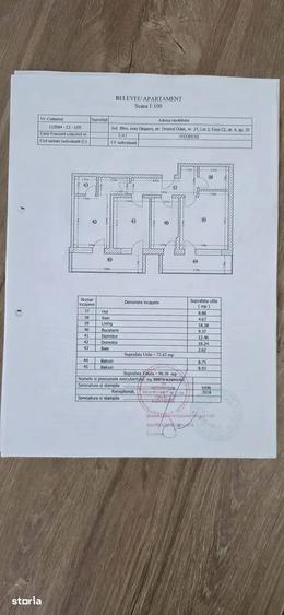 Apartament cu 3 camere decomandat, mobilat în Central