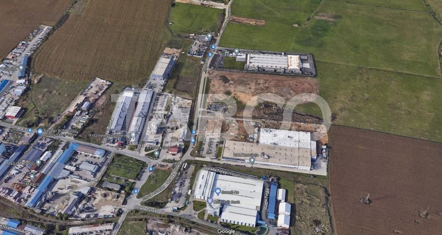 Teren Construcții intravilan de 9000 mp, în Industrial Vest