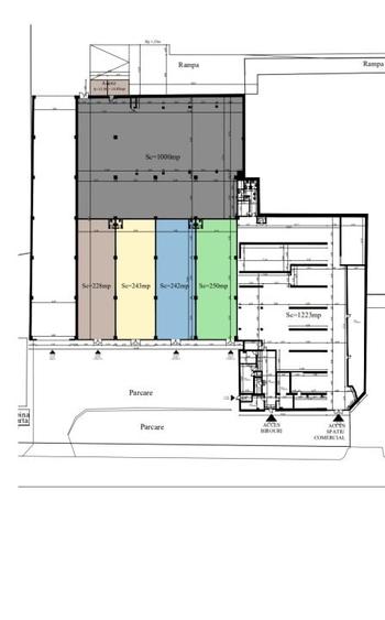 Spațiu comercial, de 3,186 mp, în Păcii