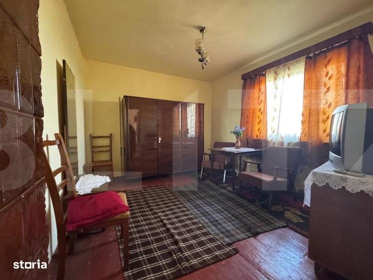 Casa din caramida, 54 mp, teren 466 mp, zona Stefan cel Mare - 7