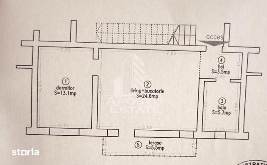 Apartament cu 2 camere complet mobilat si utilat in Giroc - Braytim. - 1