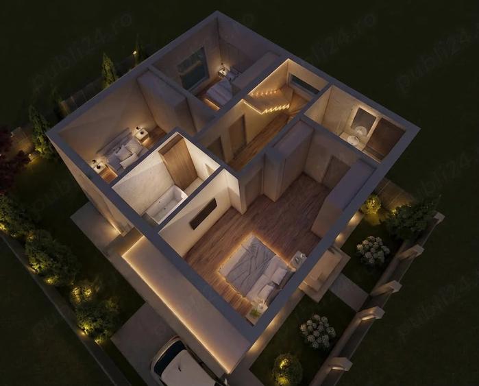 Casă cu Teren 265 Mp în Central