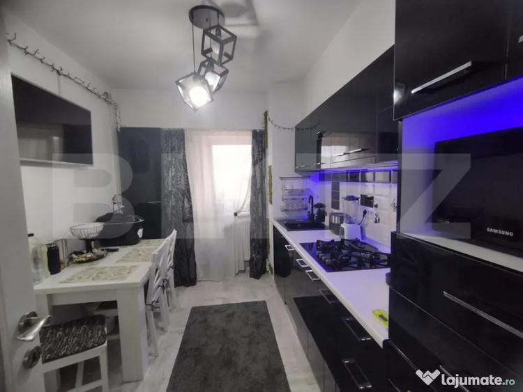 Apartament cu 3 camere decomandat, mobilat în Canta