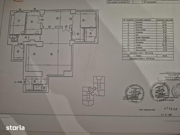 Apartament cu 4 camere în Pipera