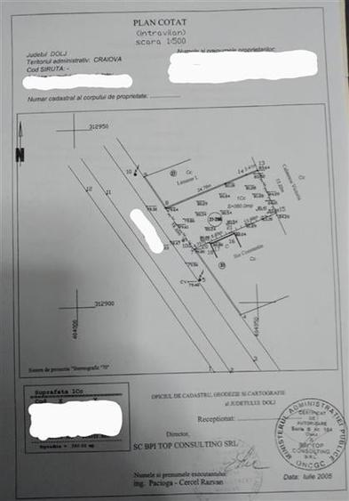 Teren construcție, în Central