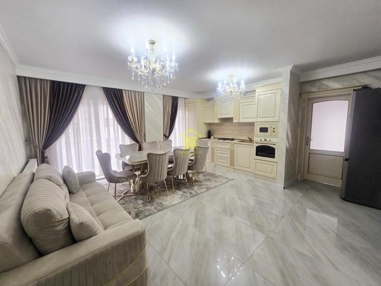 Apartament cu 3 camere semidecomandat, mobilat în Florești — fotografia 1