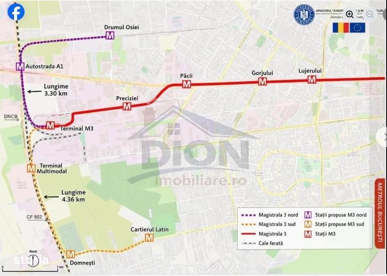 Apartament cu 2 camere în Prelungirea Ghencea
