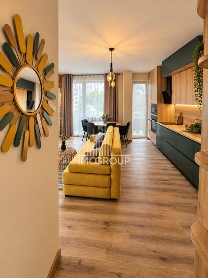 Apartament cu 3 camere decomandat, mobilat în Florești