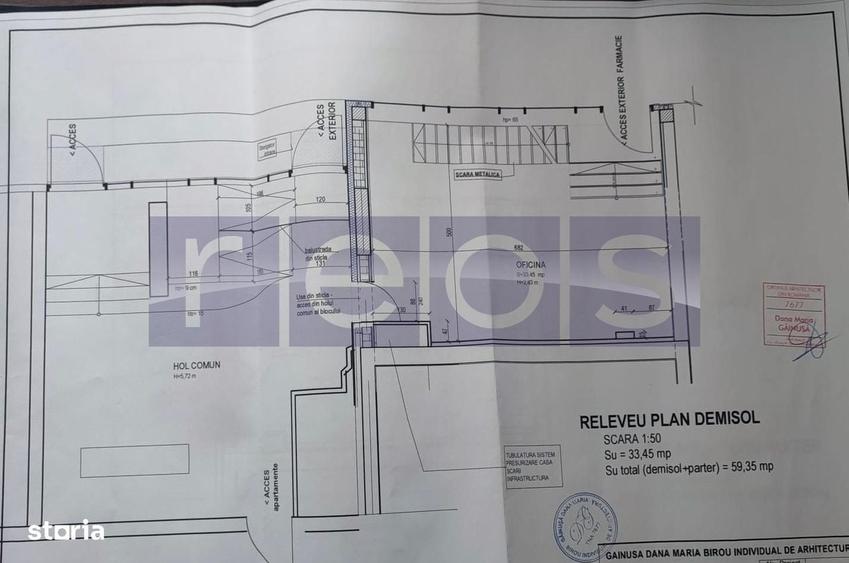 Inchiriere Spatiu Comercial | Parter+Etaj 1 | Herastrau | 60Mp | - 4