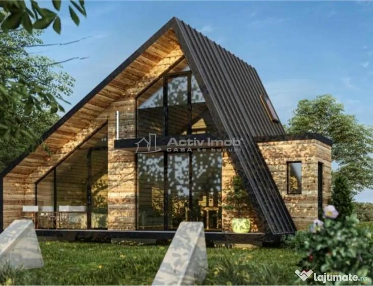 Casa pe Structura Lemn si Panouri SIP - 7