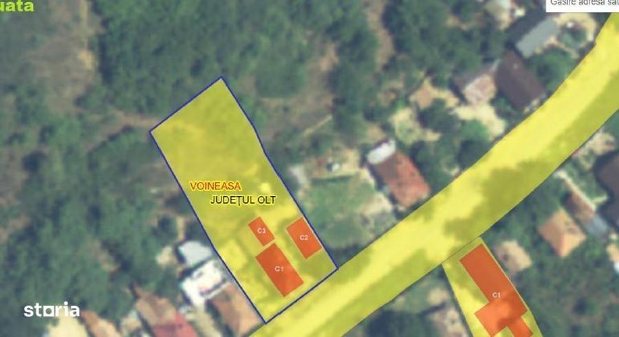 Casă cu 2 camere cu Teren 931 Mp în Voineasa