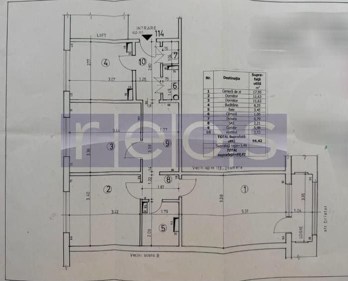 Apartament cu 3 camere decomandat, mobilat în Dristor