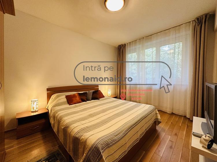 Apartament cu 2 camere semidecomandat, mobilat în Central