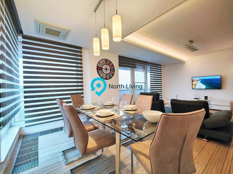 Apartament cu 3 camere, mobilat în Central