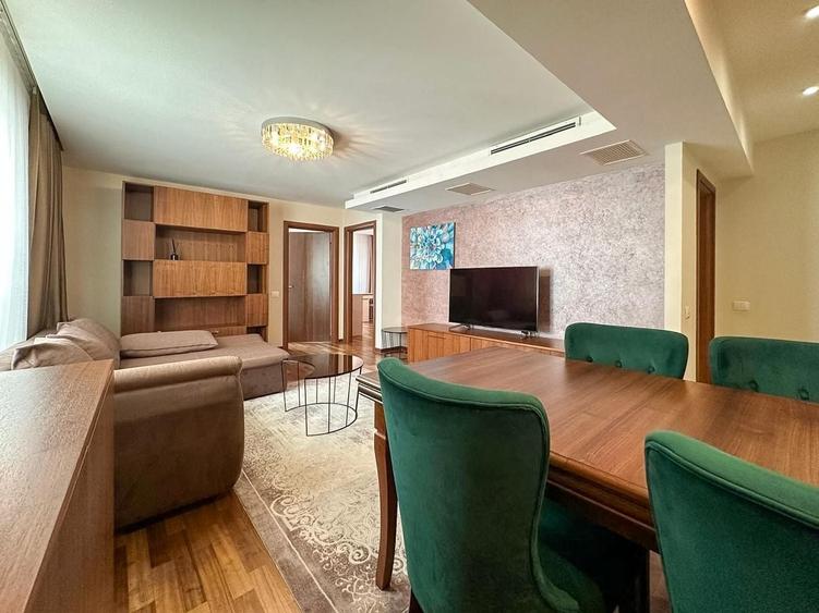 Apartament cu 3 camere decomandat, mobilat în Herăstrău