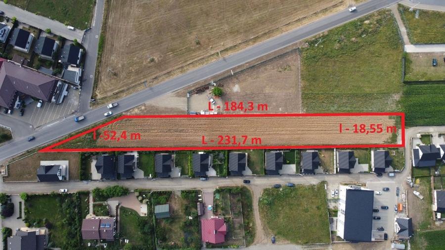 Teren agricol intravilan de 4000 mp, în Sfântu Ilie