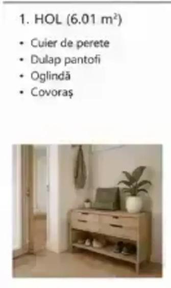 Apartament cu 2 camere decomandat în Barbu Văcărescu