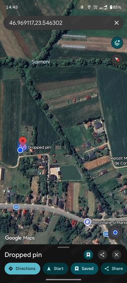 Teren de 1523 mp, în Vultureni
