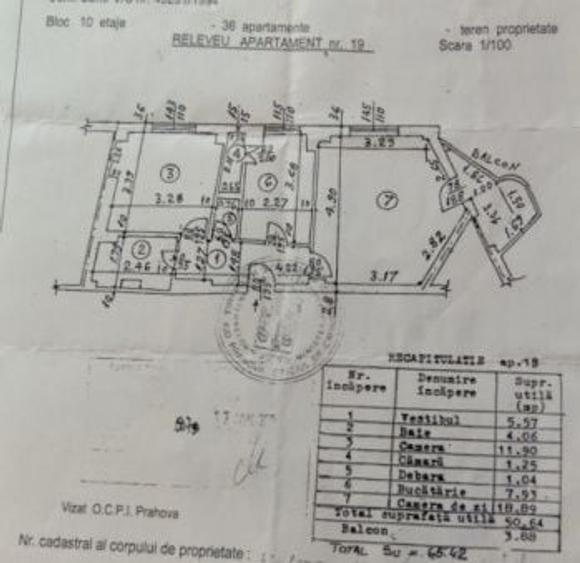 Apartament cu 2 camere decomandat, mobilat în P-ța Mihai Viteazu