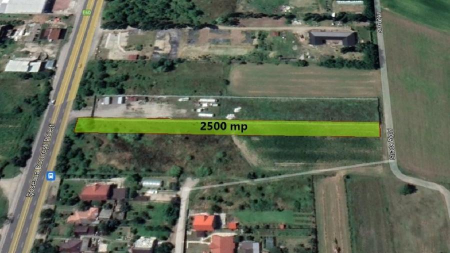 Teren agricol intravilan de 2500 mp, în Ciolpani