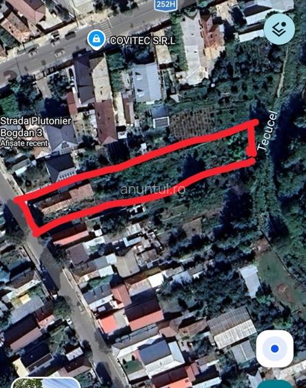 Tecuci, Strada Plutonier Bogdan, langa scoala 6