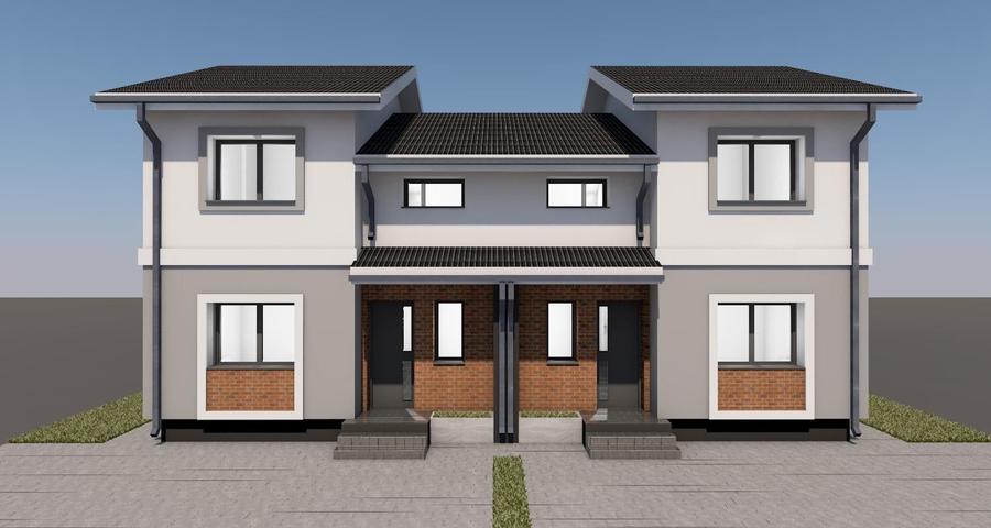 Duplex cu 3 camere cu Canalizare în Moșnița Nouă