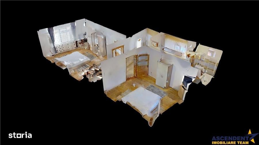 Apartament cu 2 camere, mobilat în Bartolomeu