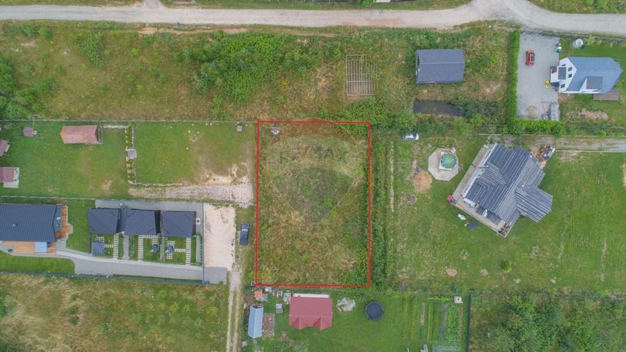 Teren Construcții intravilan de 1000 mp, în Glăjărie