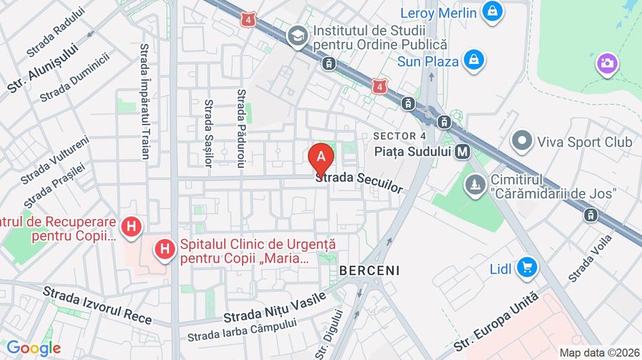 Apartament cu 2 camere semidecomandat, mobilat în Berceni