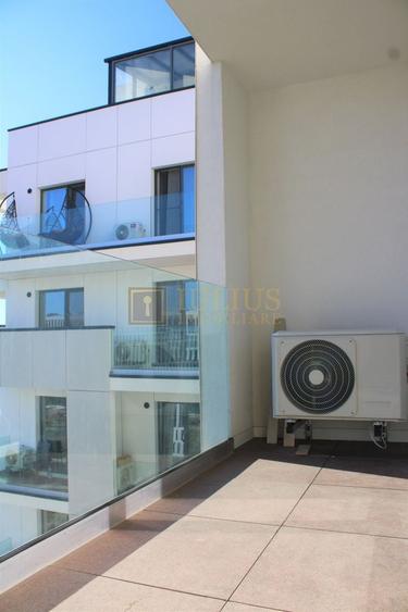 Apartament cu 2 camere semidecomandat, mobilat în Nord